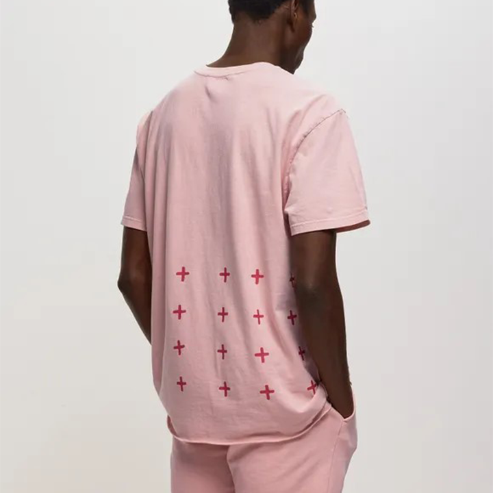 4x4 Biggie Ss Tee (Pink) - KMSP23TE025076