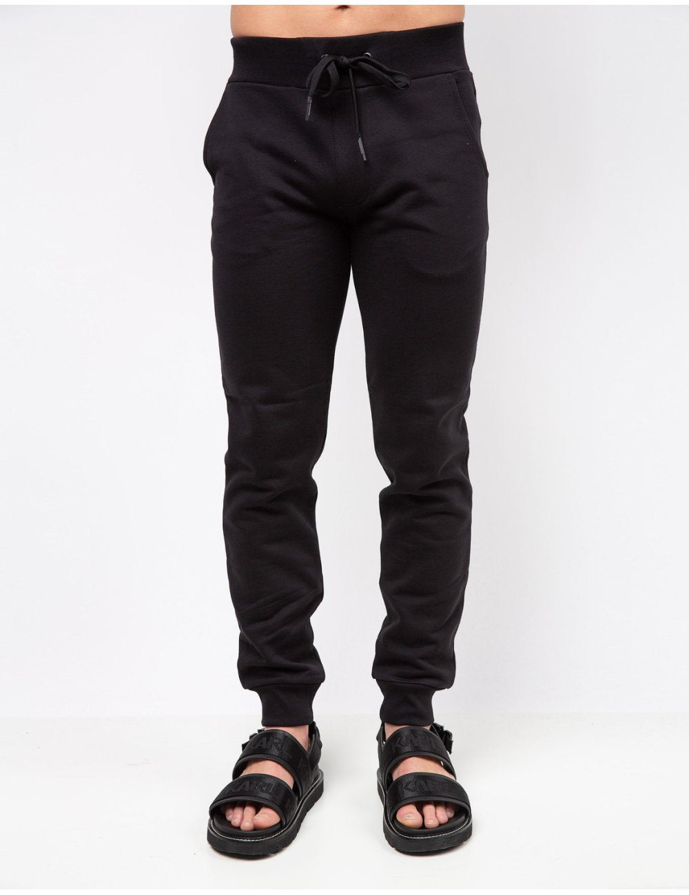 Back Pocket Logo Sweatpants (Black)