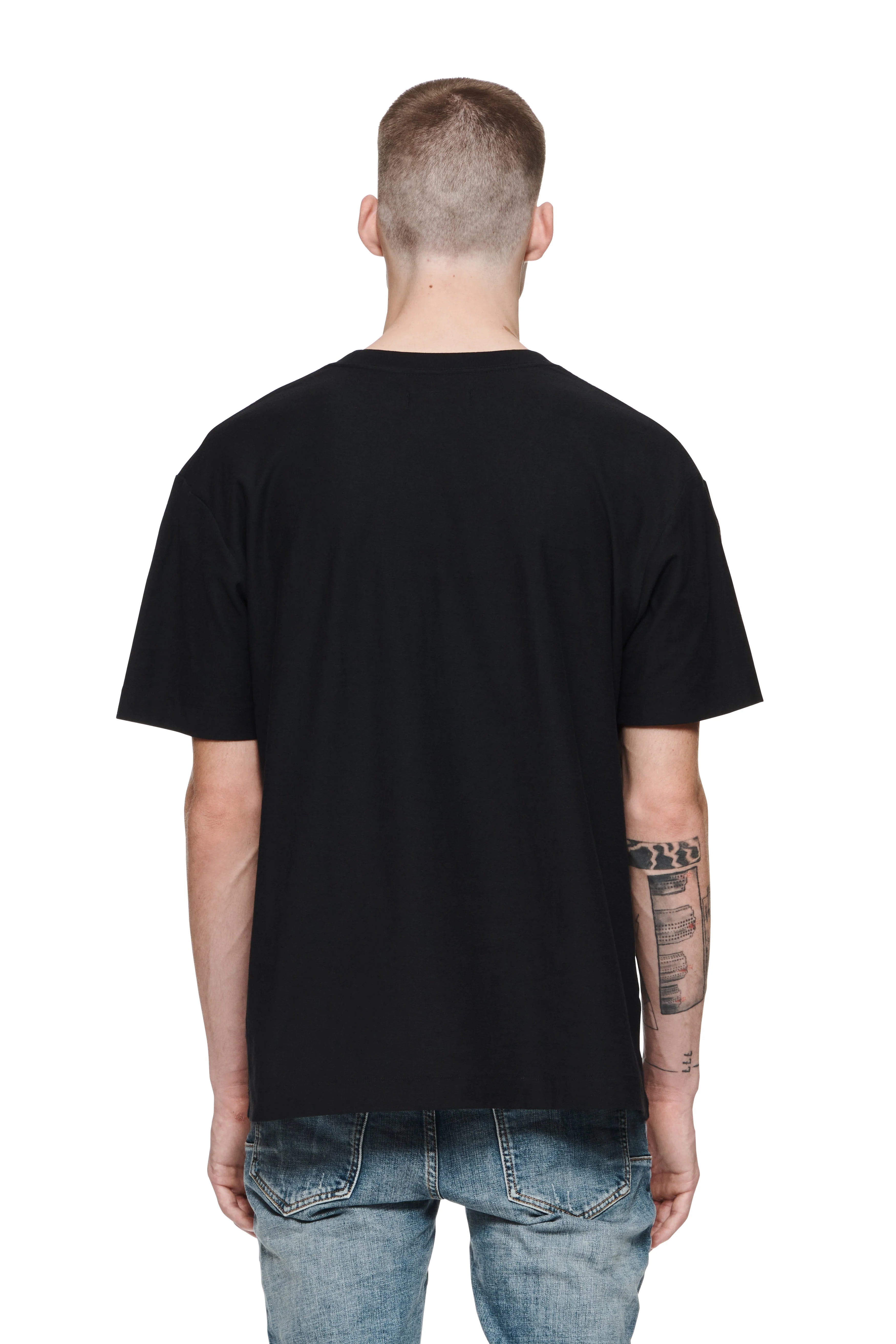 Texured Jersey SS Sunset (Black) - PP104TJSS323