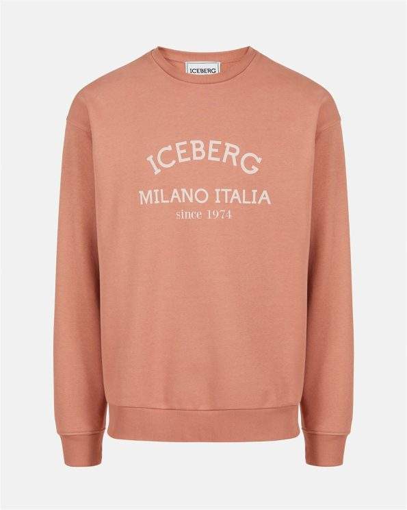 Print Logo 5C Sweatshirt (Brick) 