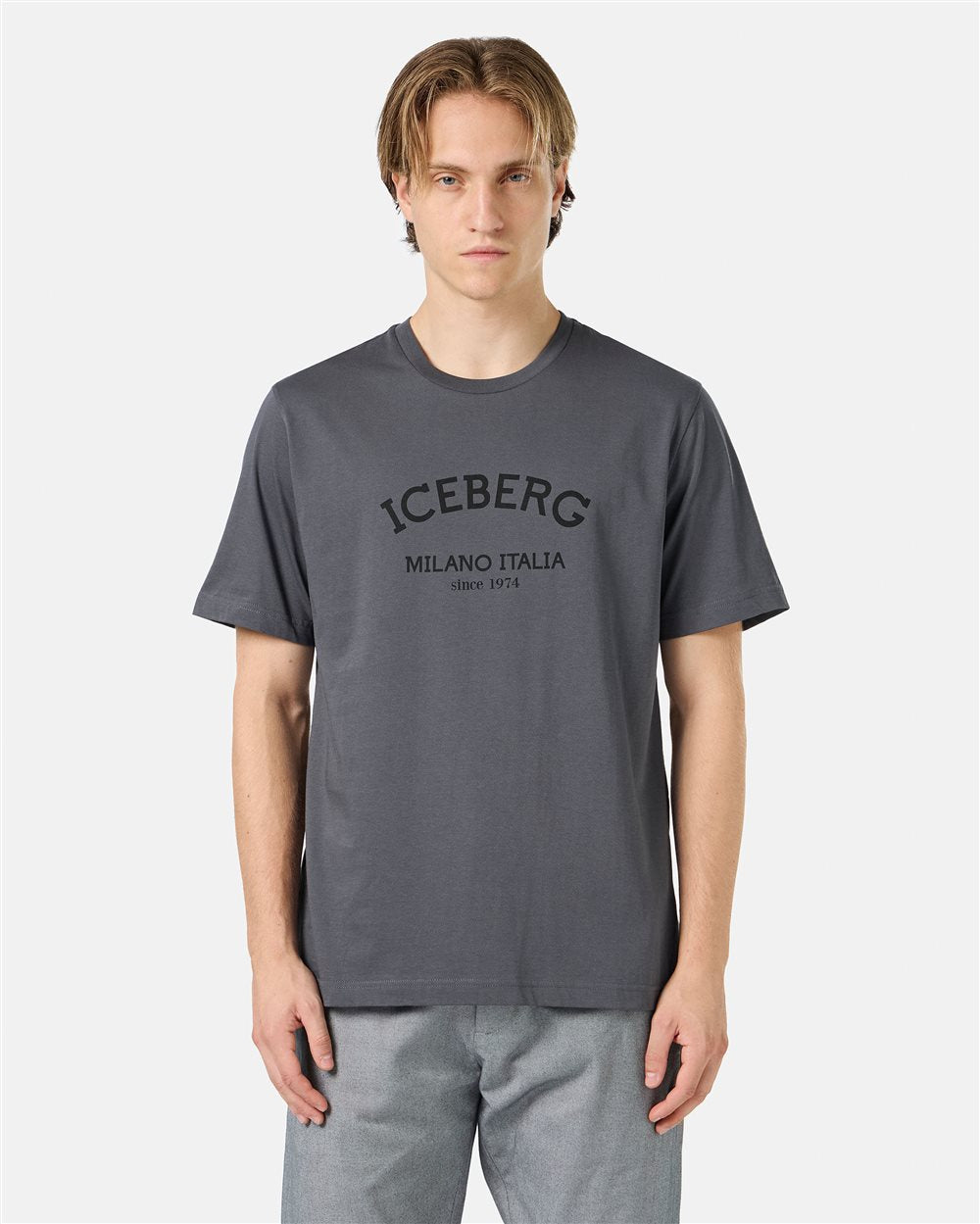 T-shirt with Iceberg logo (Pencil)