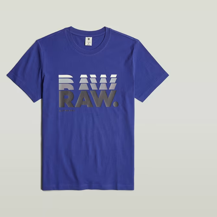 Raw R T-Shirt (Radar Blue) - GD254973361474