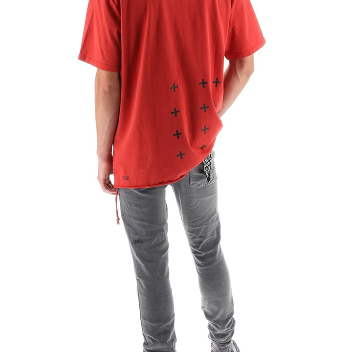 4 x 4 Biggie SS Tee (Red) - KMPF23TE029060