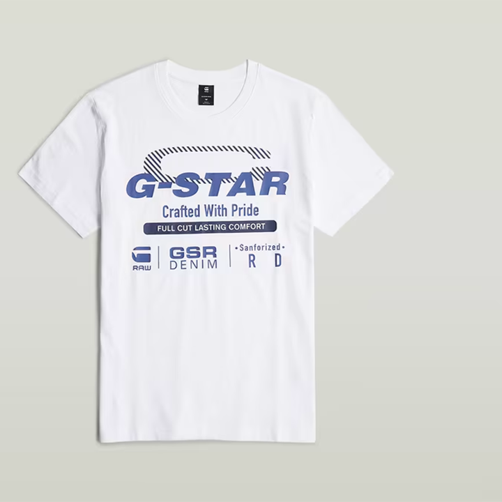G-Star Graphic R T-Shirt (White) - GD25495336110