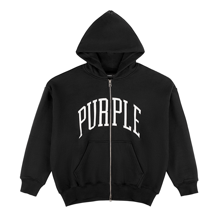 Black Beauty Colegiate Zip Hoodie (Black) - PP460HBBC124