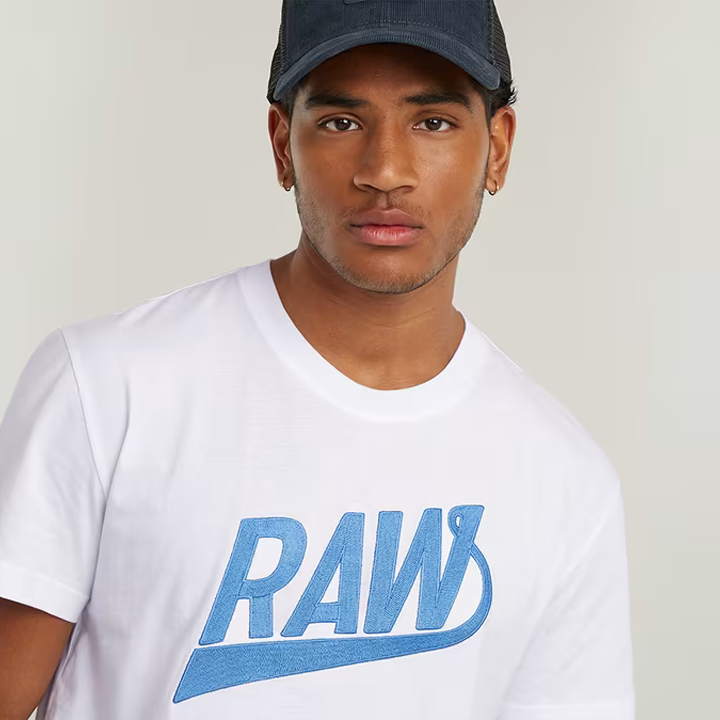 Embro Raw G R Tee (White) - GD25011336110