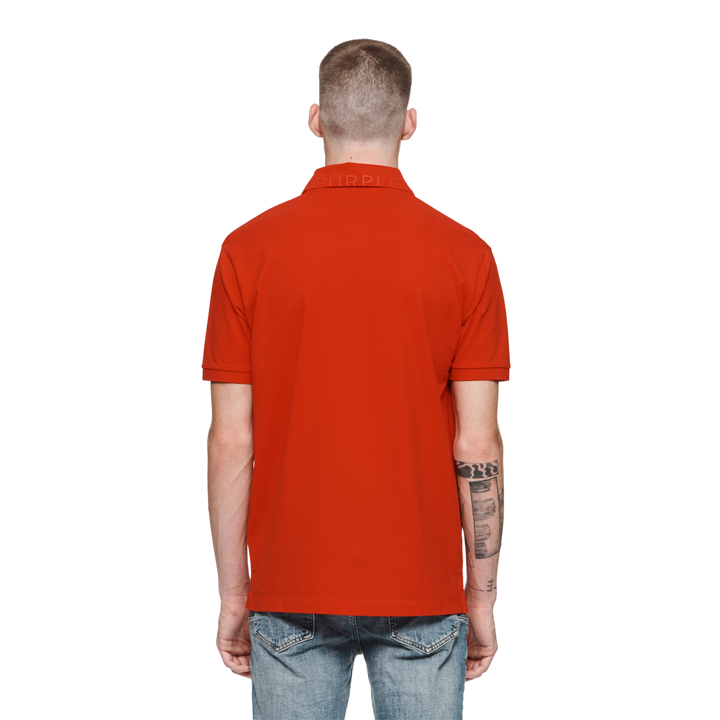 Pique Knit Polo (Red) - PP125MPRP423