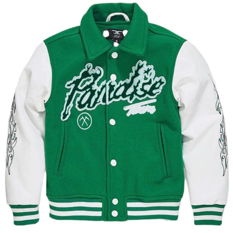 Jc Varsity Paradise Team Jacket (Green) - 91632GRN