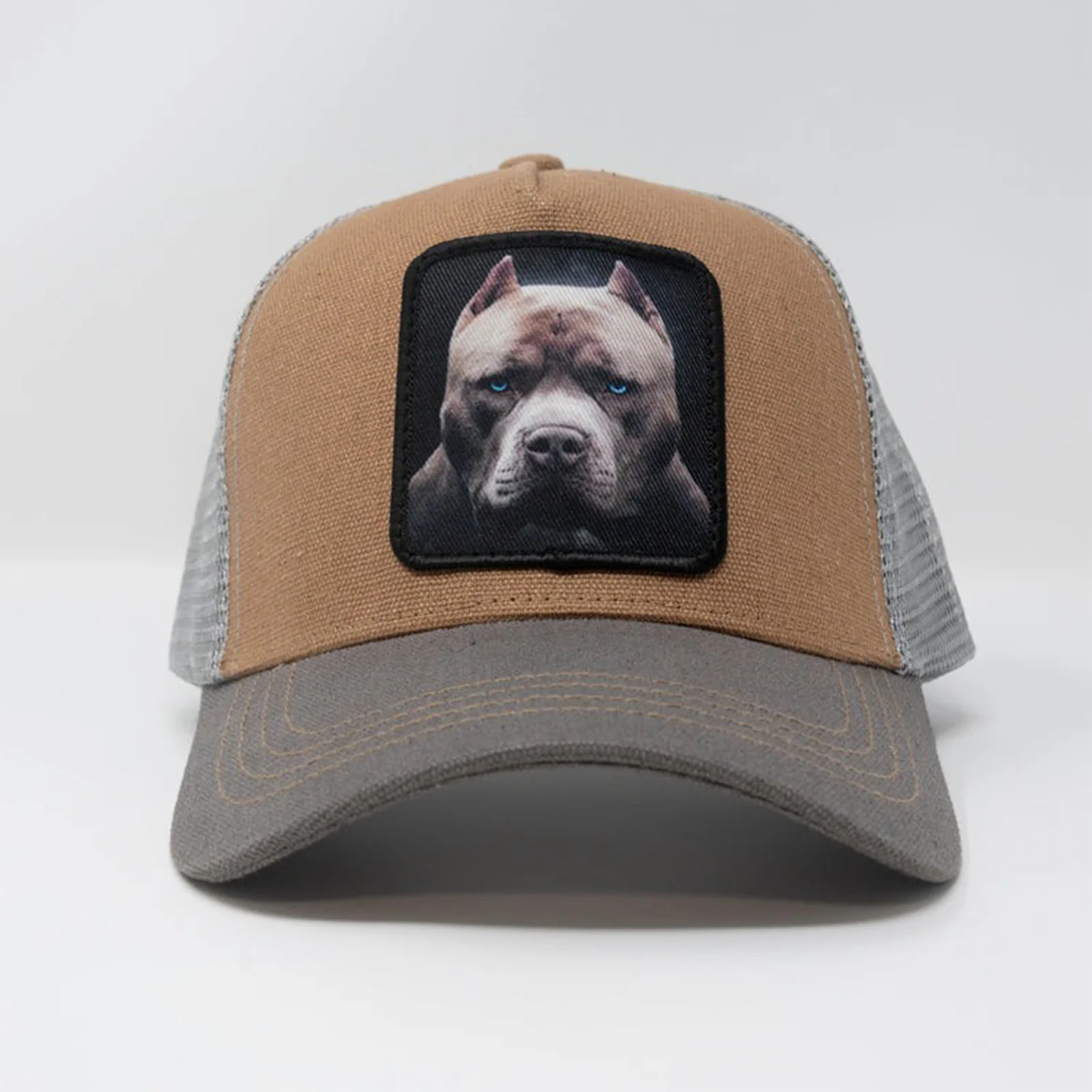 Dog Trucker Hat (Brown)