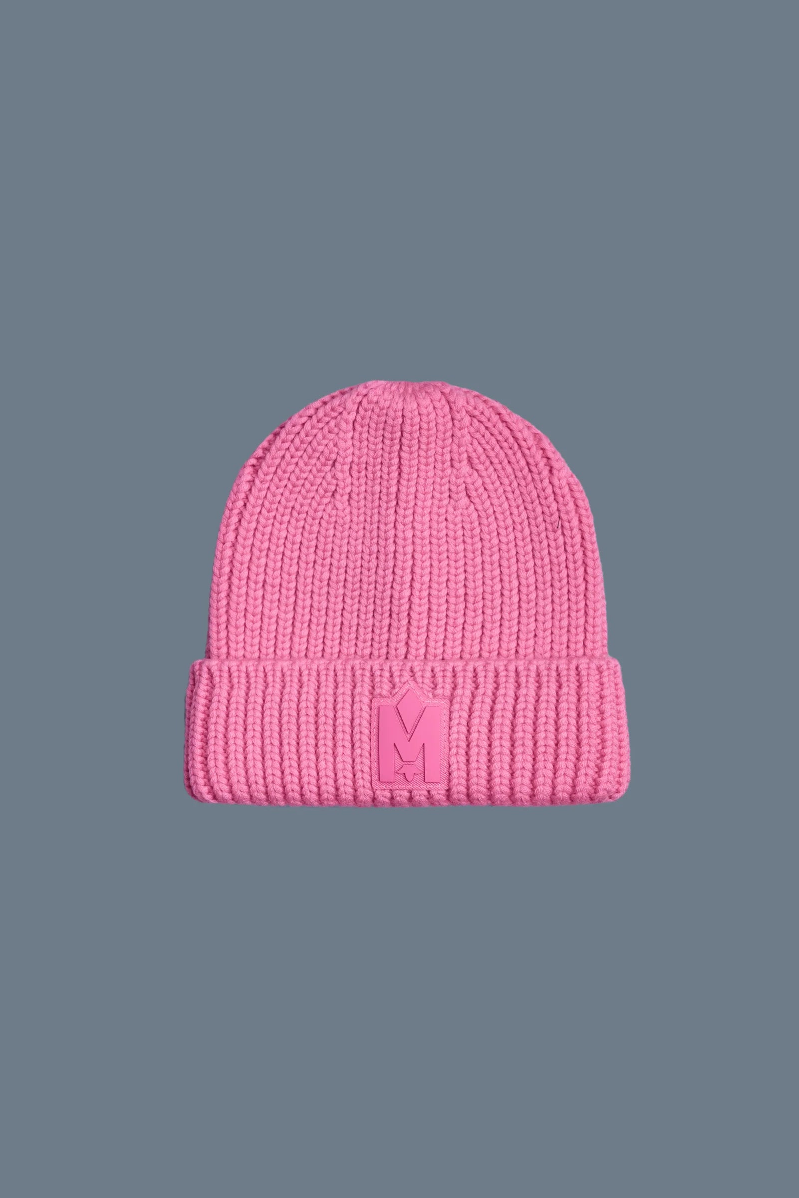 Jude-KZ Cuffed Hat With Logo (Bright Pink)