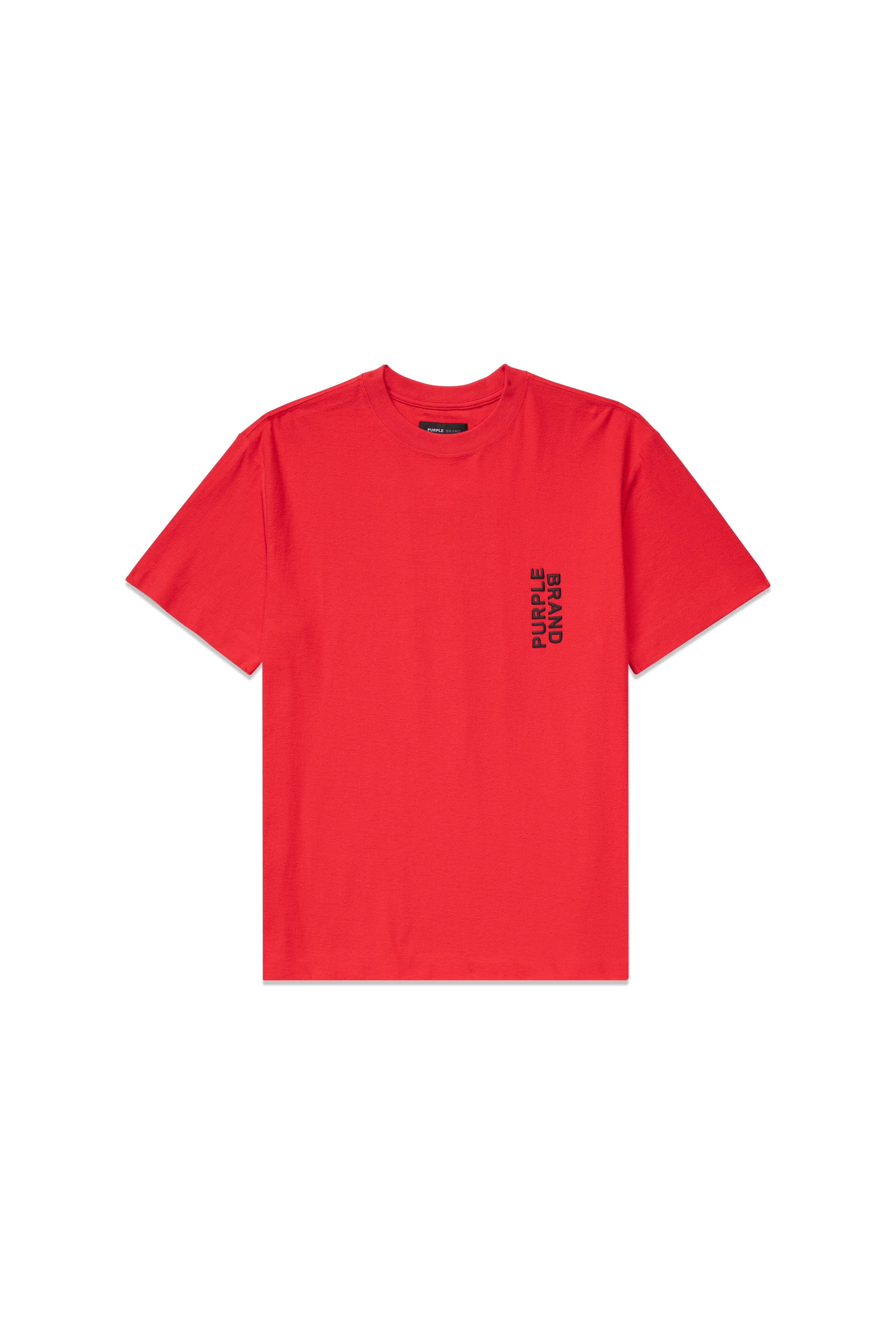 Texured Jersey SS Tee (Red) - PP104TJRS323