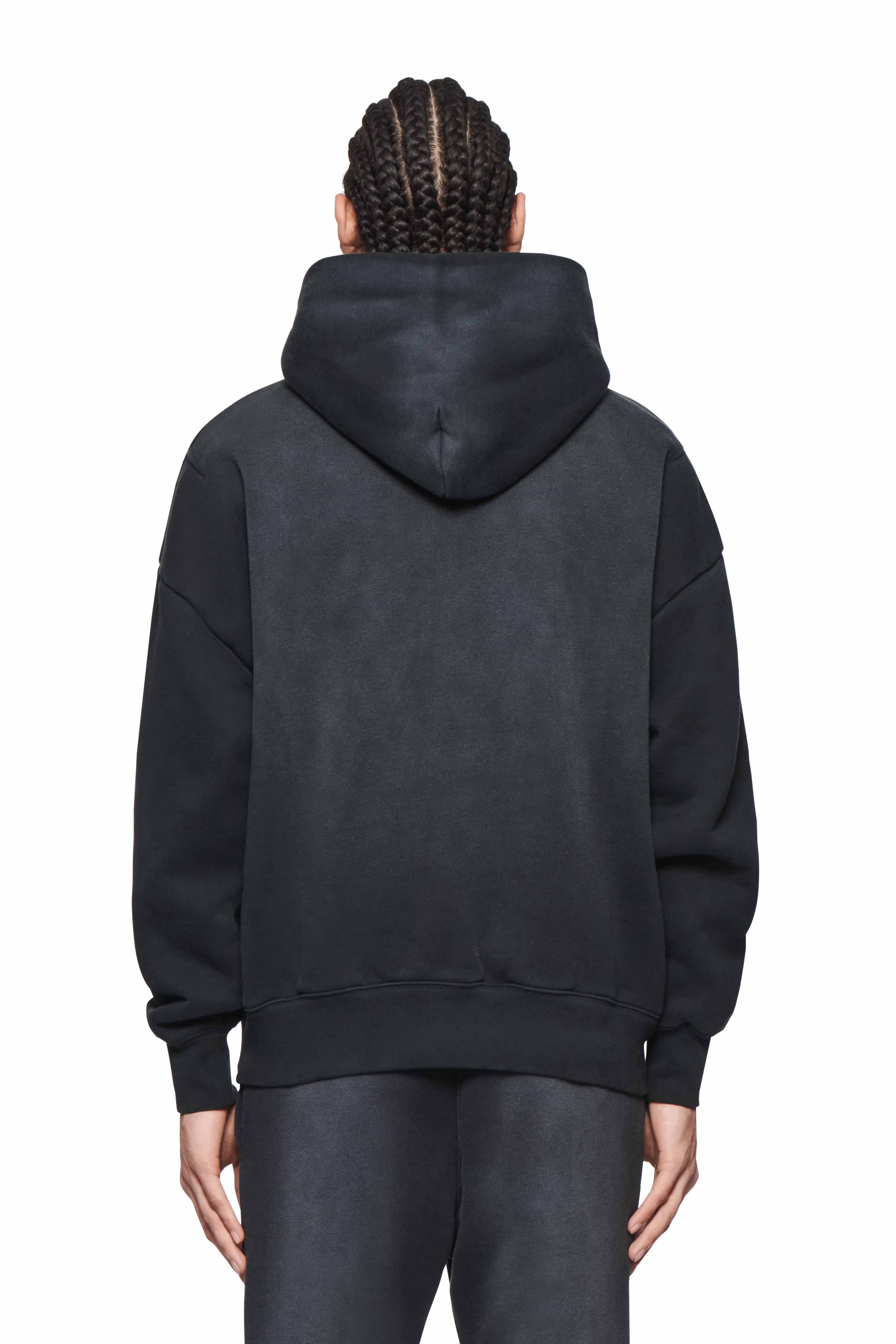 Hwt Fleece PO Hoody (Black) - P401HBGW424