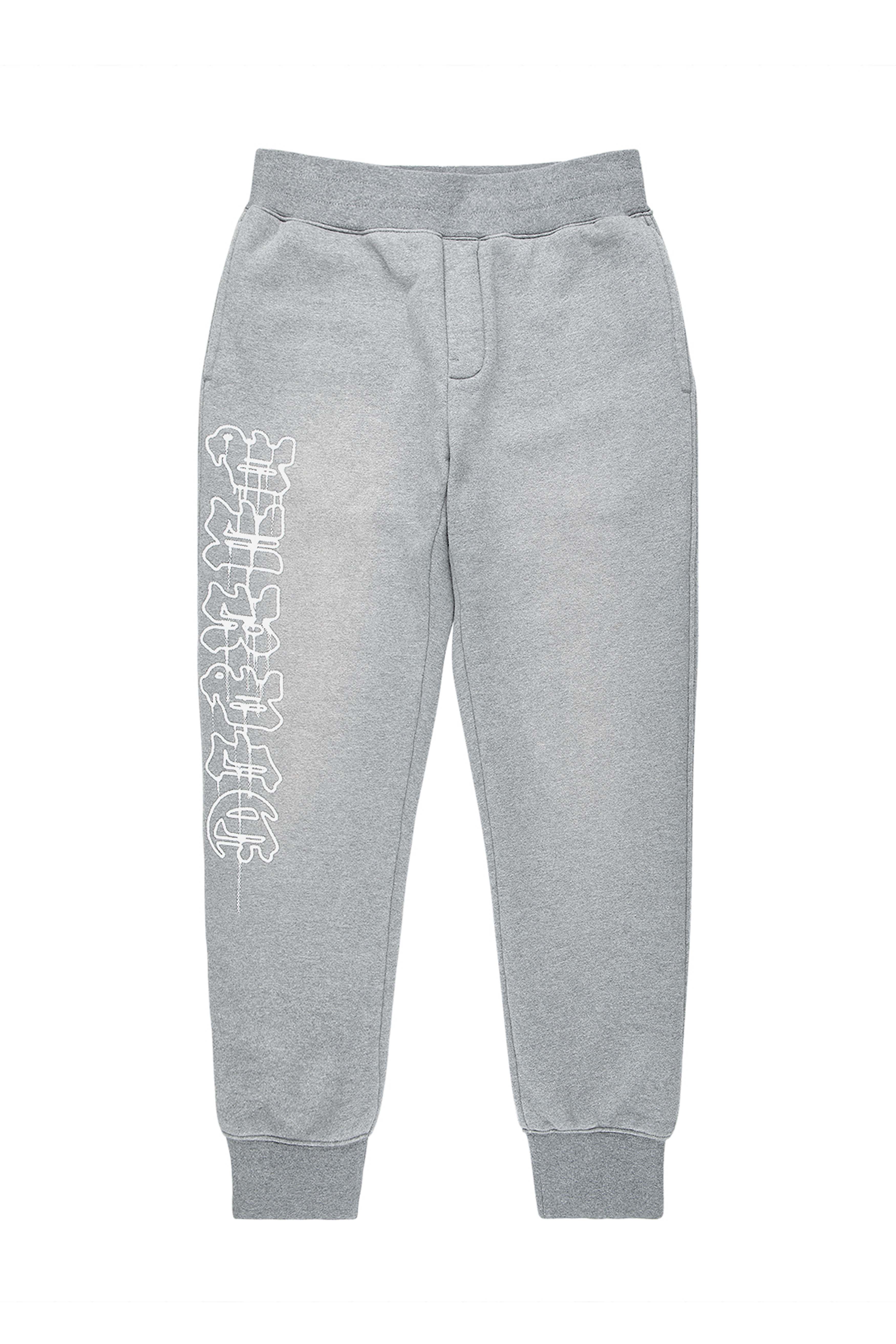 Gothic Drip Sweatpants (Grey)