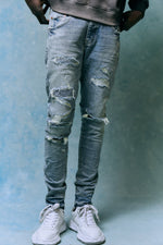 Light Indigo Vintage Jeans - PP001LIVI122