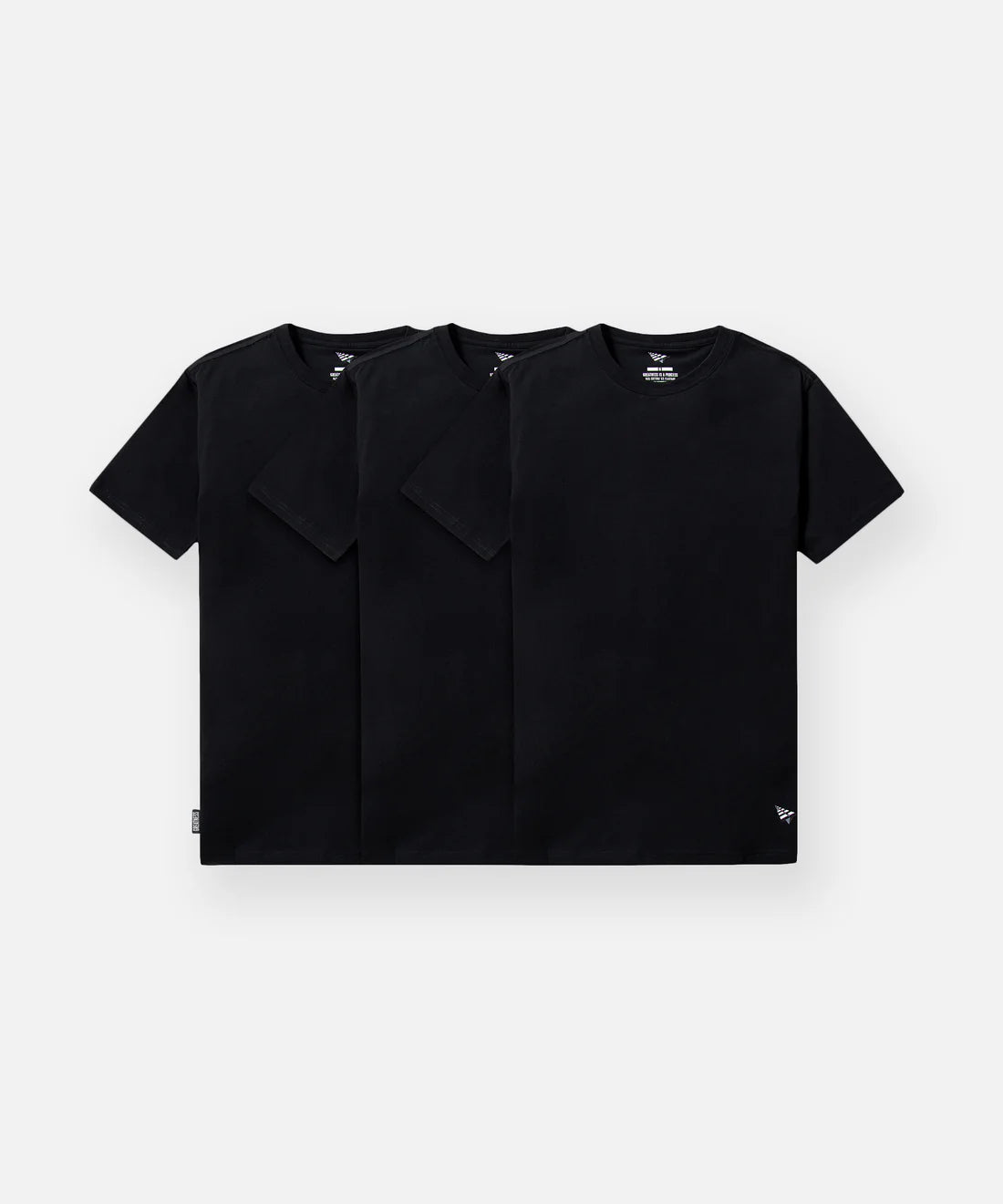 Essential 3 Pack Tee (Black) -