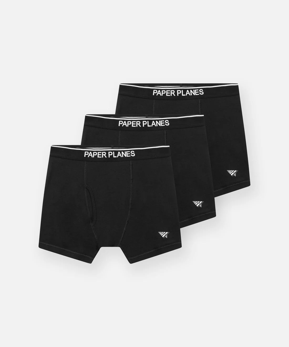 3 Pack Classic Cotton Boxer Brief (Black)