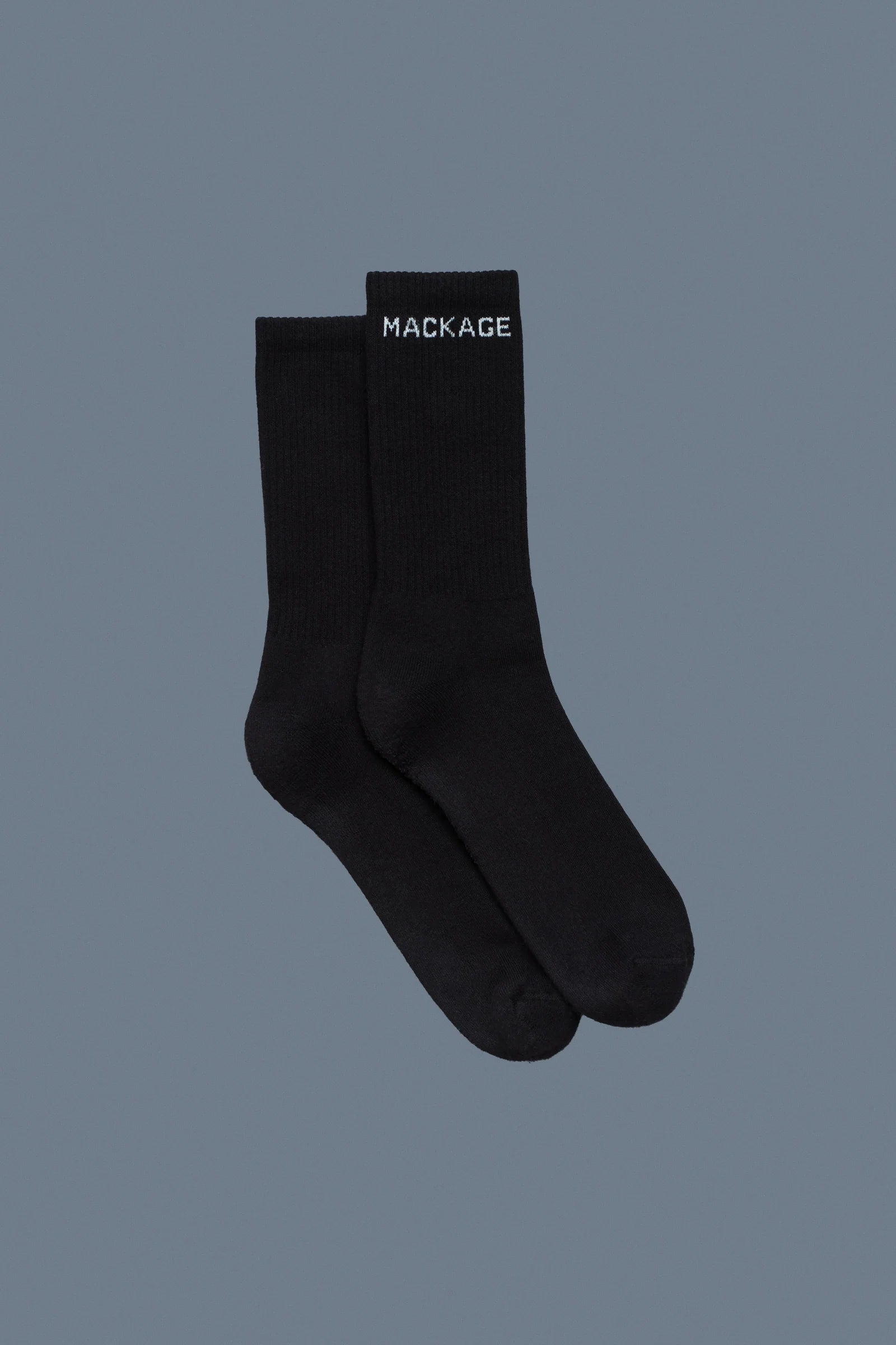 Woods Mackage Cotton Socks (Black)