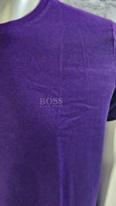 Hugo Boss Basic Tee (Purple with Purple Logo)