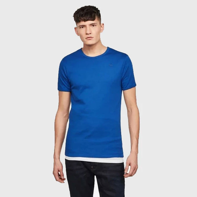 DAZZLE EXCLUSIVE G-STAR BASIC TEE (RACING BLUE)