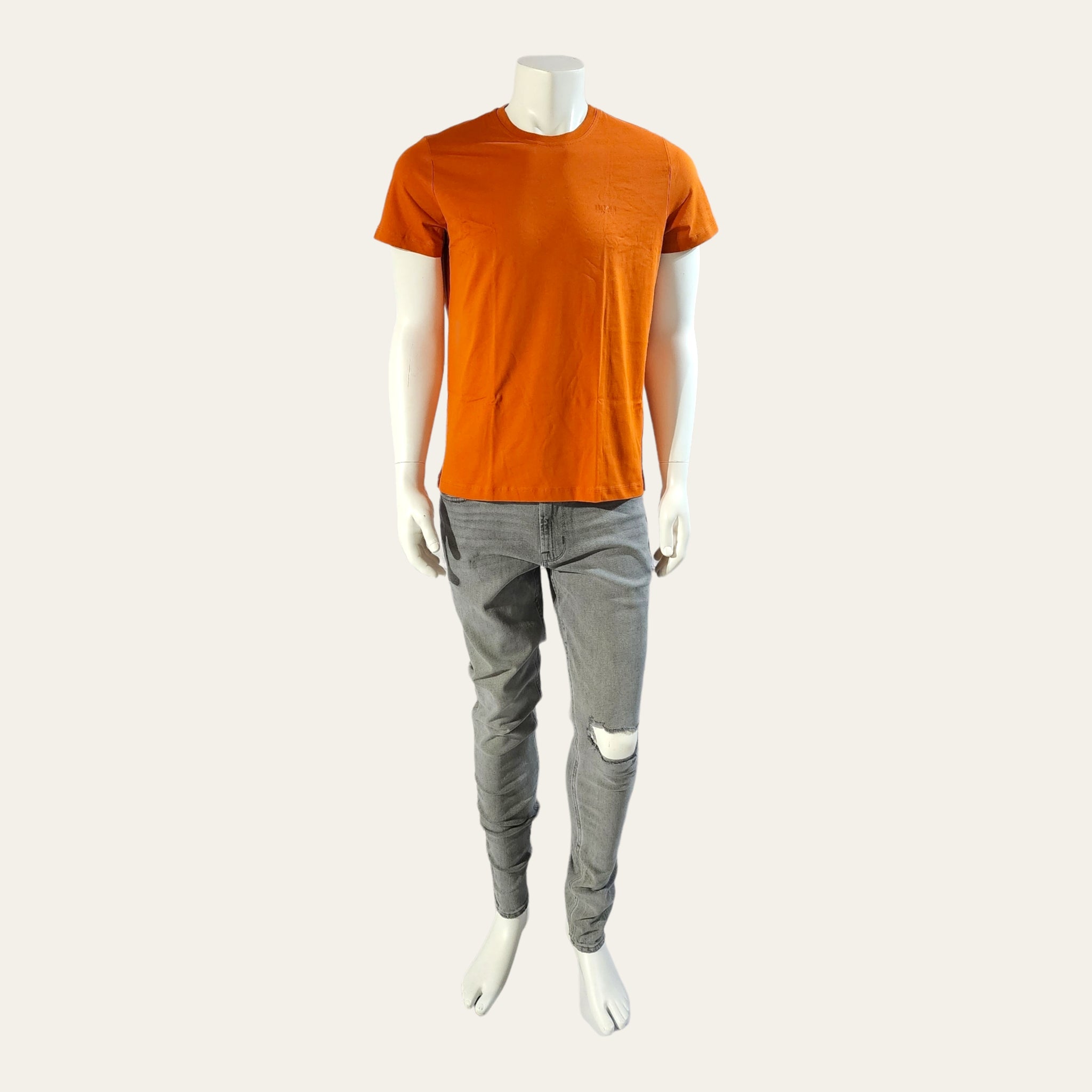 Hugo Boss: Basic T-Shirt (Burnt Orange tonal Logo) Dazzleonline